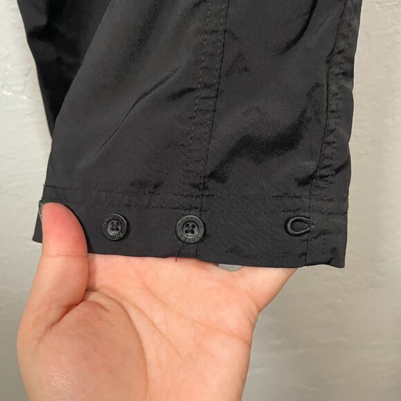 Royal Robbins Women 10 Black Hiking Pants Quick Dry Button Hem Adjustable Waist - Picture 7 of 11